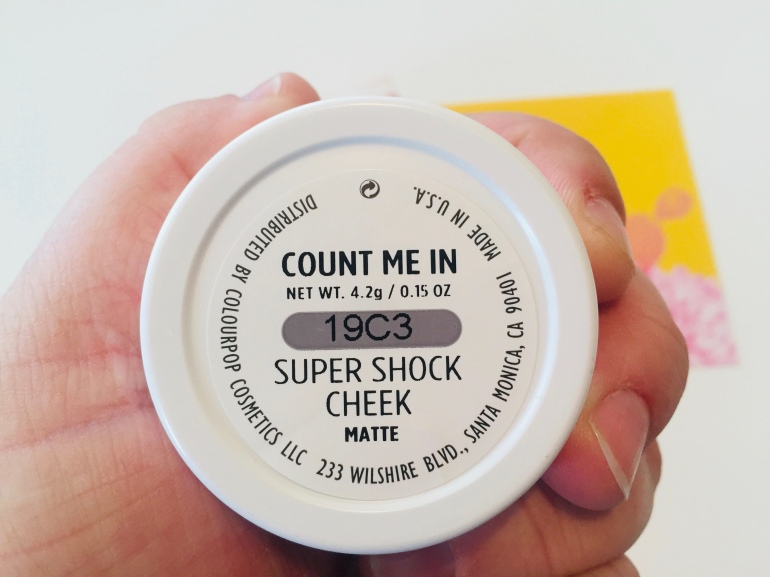 ColourPop Cosmetics: Count Me In Super Shock Cheek Blush Review | Tayler's Edit